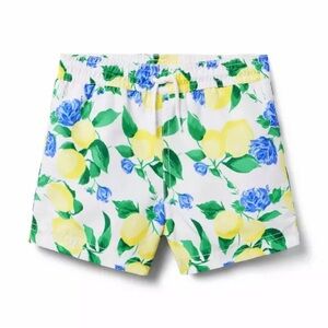 Janie and Jack Lemon Swim Trunks Toddler Kids 2T